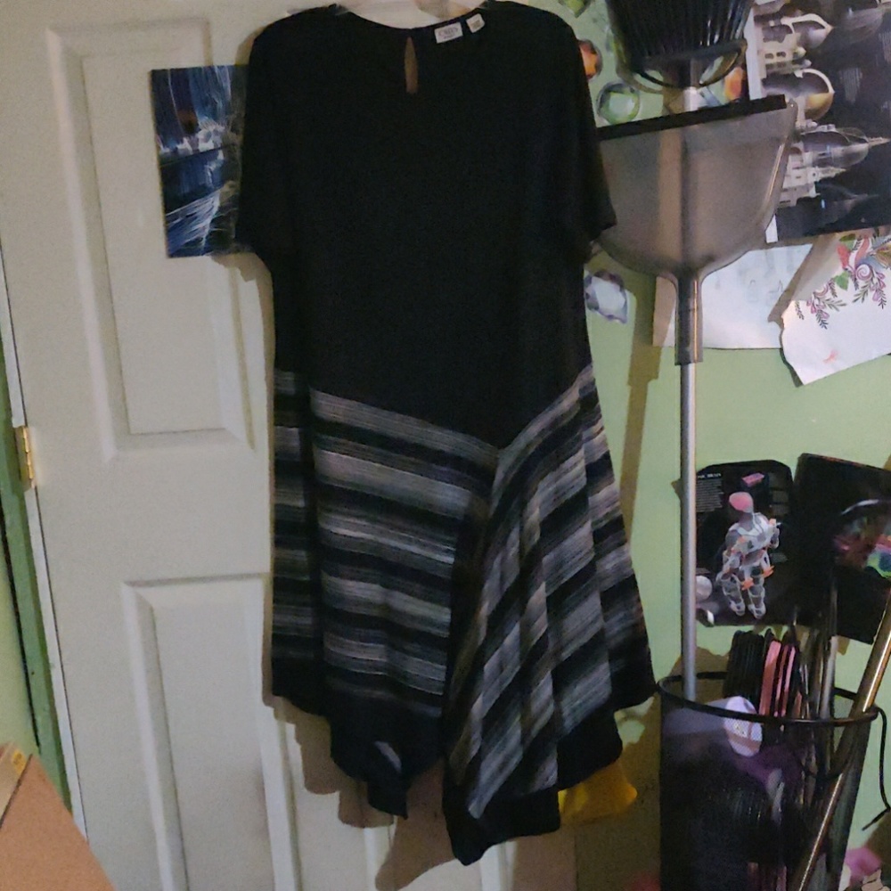 Knitted fit and flare, business casual attire